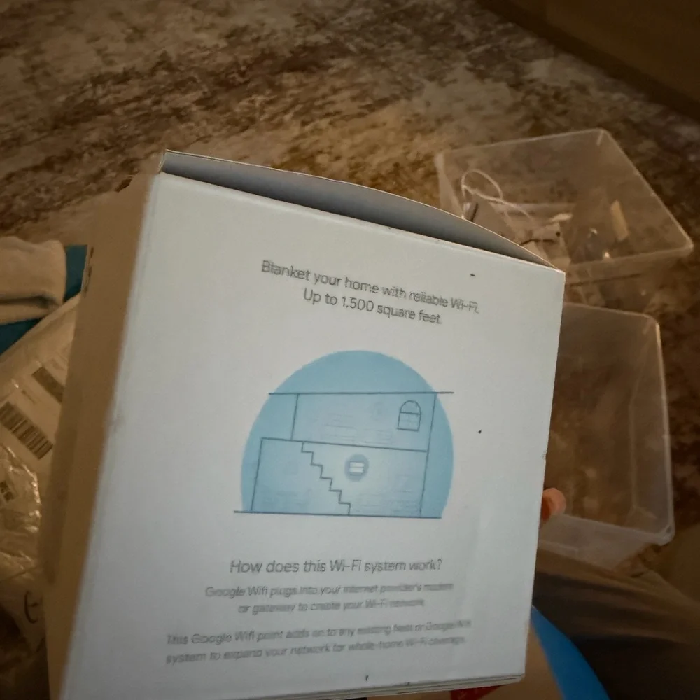 Google WiFi- whole home WiFi System (1 pack)